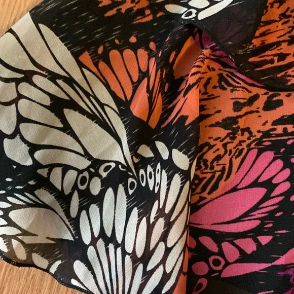 ❤️ Forever 21 Strapless Butterfly Dress Size Small NWOT