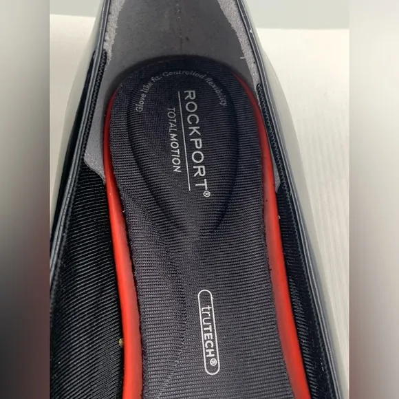 🌹 NWT NIB Rockport Women’s Total Motion Adelyn Patent Leather Ballet Flats Shoes