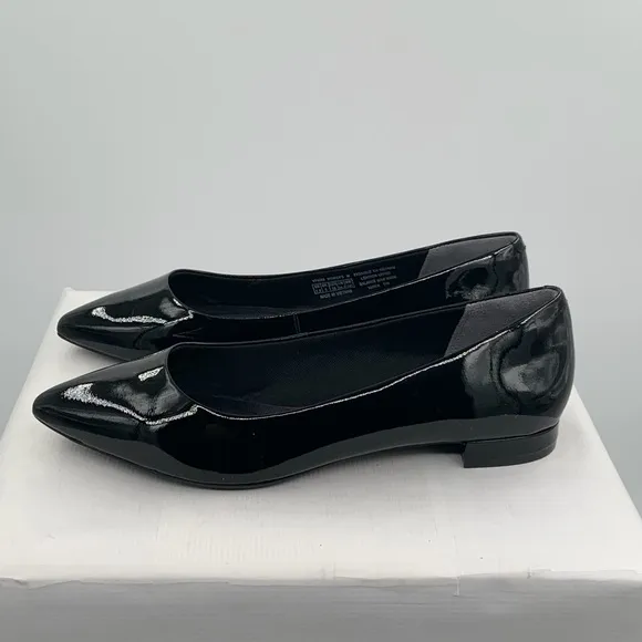 🌹 NWT NIB Rockport Women’s Total Motion Adelyn Patent Leather Ballet Flats Shoes