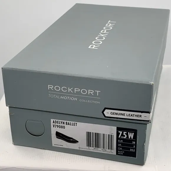 🌹 NWT NIB Rockport Women’s Total Motion Adelyn Patent Leather Ballet Flats Shoes