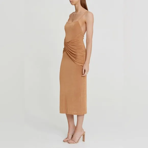 💥 Revolve Significant Other Evelyn Halter Midi Dress