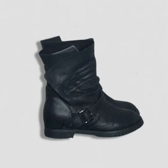 2068 TwentySixtyEight Ankle-high Boots Genuine Leather Velcro Closure Black W 37