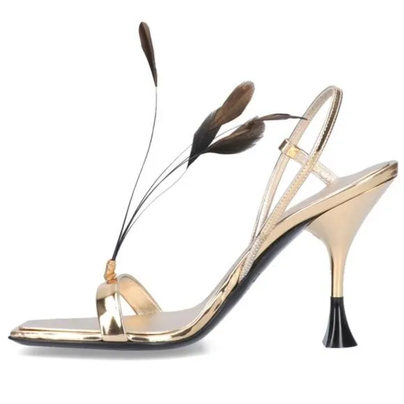 3JUIN ‘KIMI' Sling back Heels new in box size 41 US 10