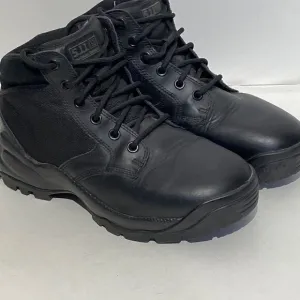 5.11 Tactical Series Atac Speed 6&quot; Men's High Top Lace-Up Black Sneakers Size 8