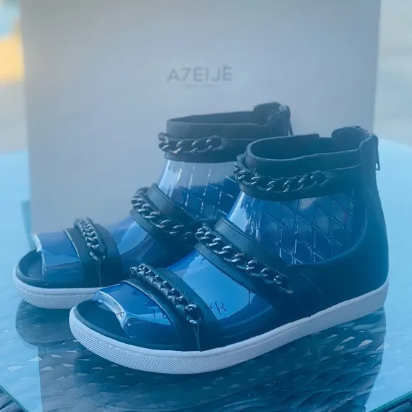 A7EIJE Aida Chain Strap Sandals