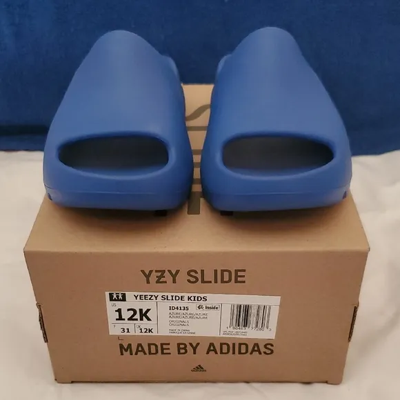 Adidas Blue Slide Sandals for Everyday Comfort