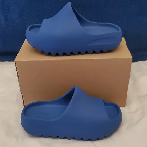Adidas Blue Slide Sandals for Everyday Comfort