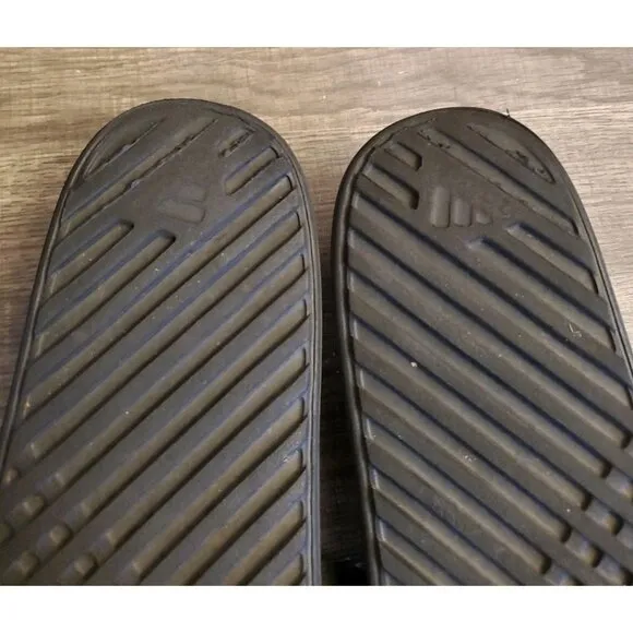 Adidas Fitfoam Zeitfrei Slides Sandals Mens Size 12 Black Gray