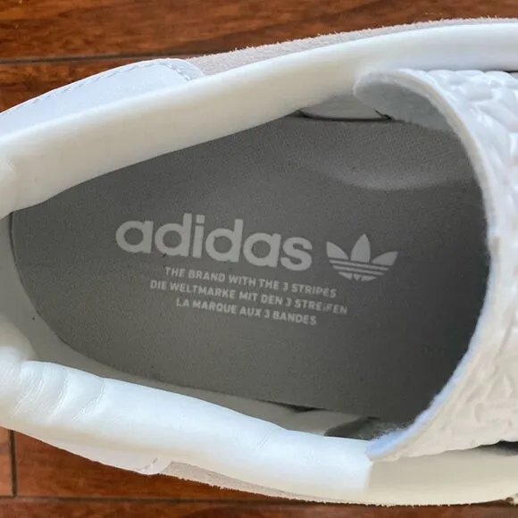 Adidas Gazelle Bold sneakers beige/cream size 8.5