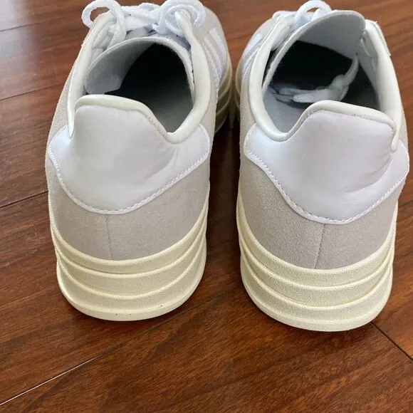 Adidas Gazelle Bold sneakers beige/cream size 8.5