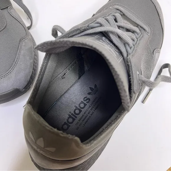 adidas New York Present X Daniel Arsham Dark Grey Urban Trail Sneakers Men's‎ 7