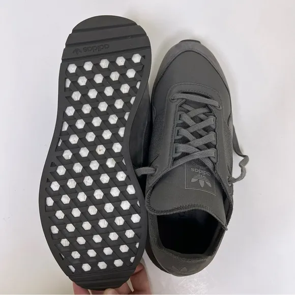adidas New York Present X Daniel Arsham Dark Grey Urban Trail Sneakers Men's‎ 7