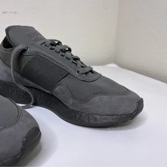adidas New York Present X Daniel Arsham Dark Grey Urban Trail Sneakers Men's‎ 7