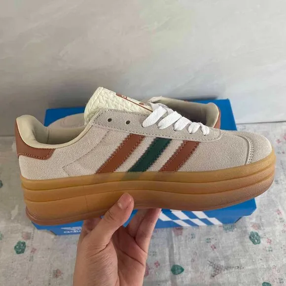 Adidas Originals Gazelle Bold Lace-Up Sneakers
