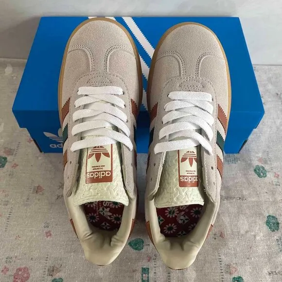 Adidas Originals Gazelle Bold Lace-Up Sneakers