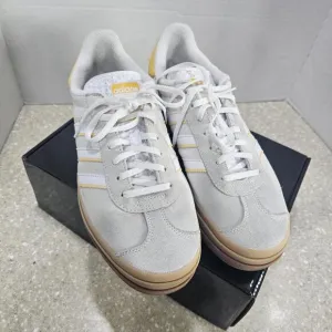 Adidas Originals Gazelle Bold W IH9929 Beige/Yellow/Gum Sneakers Men's Sz 11