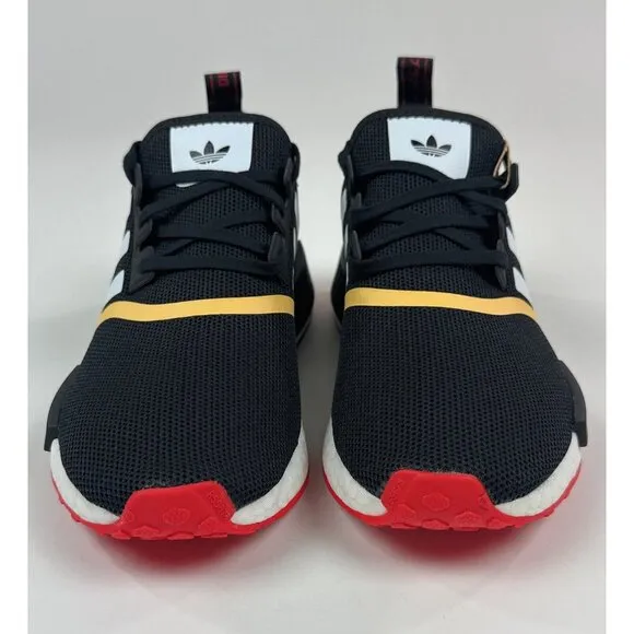 Adidas Originals NMD R1 Junior Kids Unisex GS Black White Low Shoes GZ2100