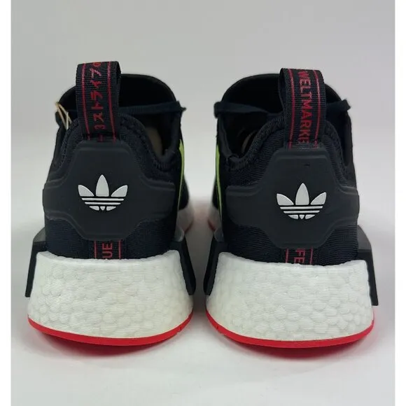 Adidas Originals NMD R1 Junior Kids Unisex GS Black White Low Shoes GZ2100