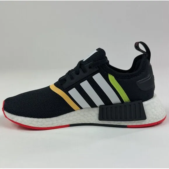 Adidas Originals NMD R1 Junior Kids Unisex GS Black White Low Shoes GZ2100