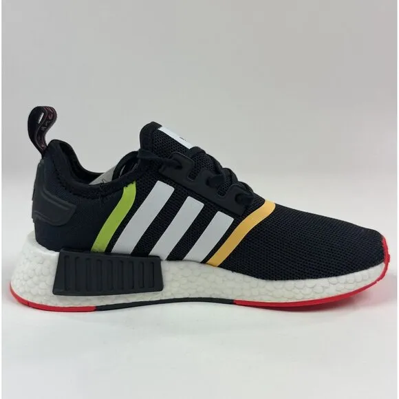 Adidas Originals NMD R1 Junior Kids Unisex GS Black White Low Shoes GZ2100