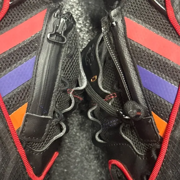 Adidas Ozweego Chinese New Year Kids Black and Red Sneakers size 4