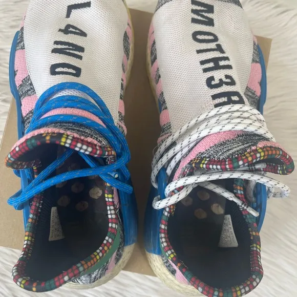Adidas Pharrell Williams Solar Hu  NMD “Solar Pack MOTH3R” Sneakers size 9