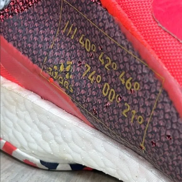 Adidas Red and Black Sneakers