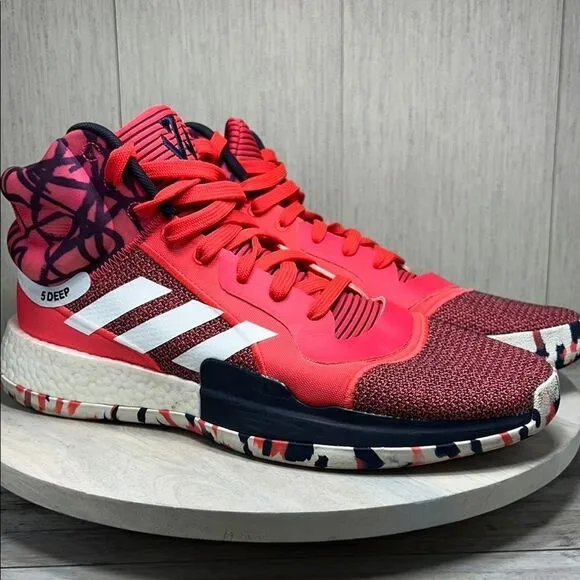 Adidas Red and Black Sneakers