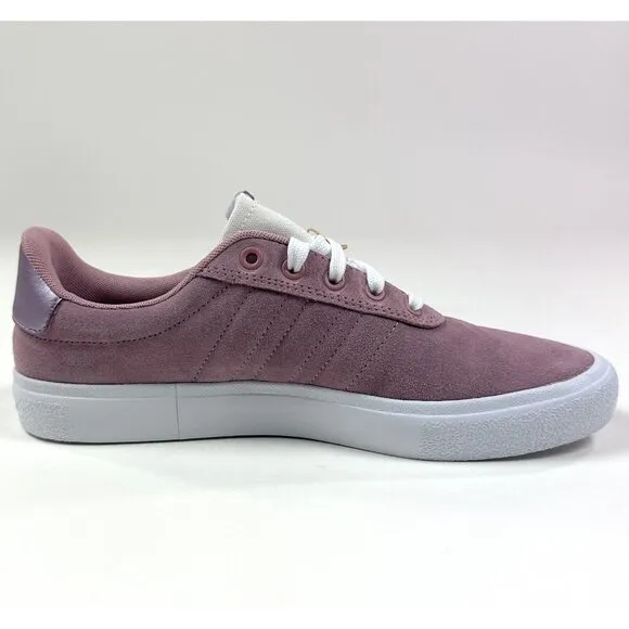 adidas Vulcraid3R Womens 9 Pink White Mauve Skateboarding Shoes Sneakers GW9181