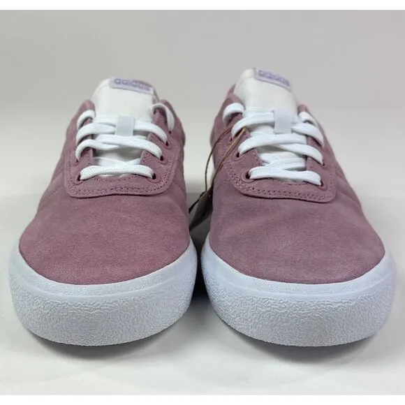 adidas Vulcraid3R Womens 9 Pink White Mauve Skateboarding Shoes Sneakers GW9181