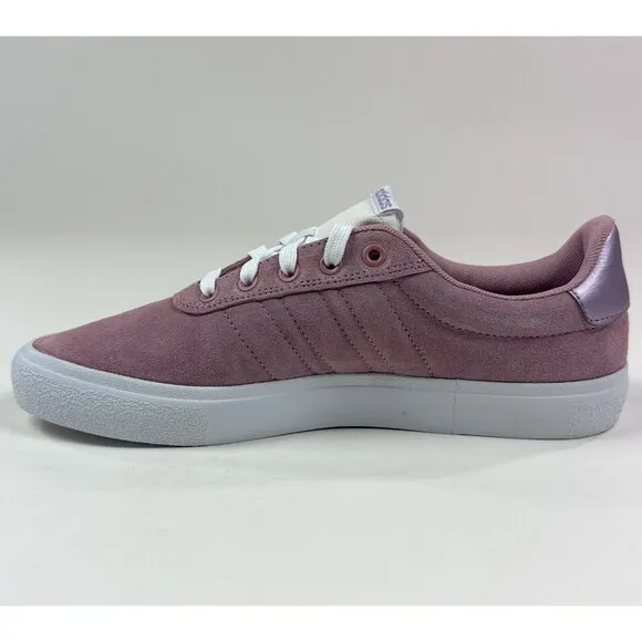 adidas Vulcraid3R Womens 9 Pink White Mauve Skateboarding Shoes Sneakers GW9181