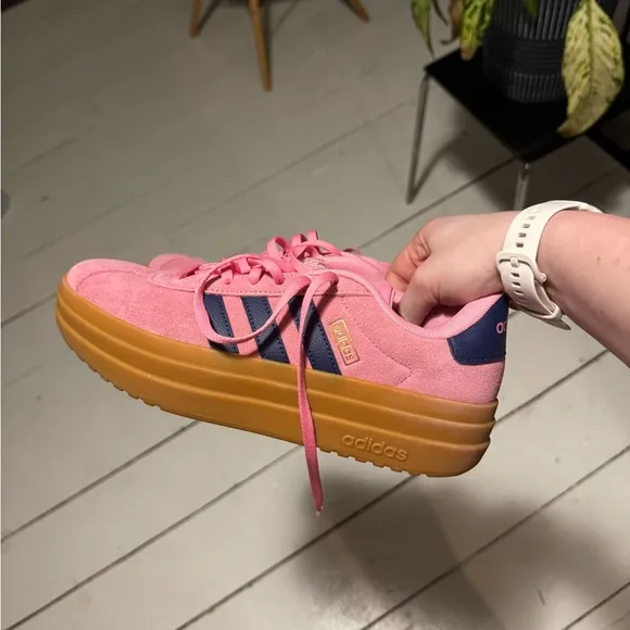 Adidas Women's VL Court Bold Platform Casual Sneakers