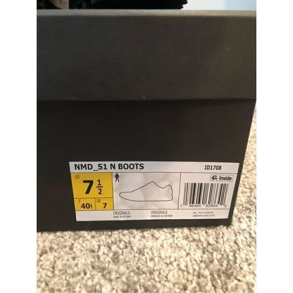 Adidas x Neighborhood NMD S1 N Boots Men’s Size 7.5 Black