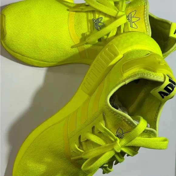 Adidas Yellow Sneakers Lightweight Breathable