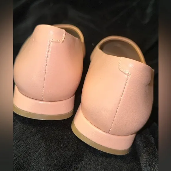 AEROSOLES Pink Flats with Sleek Pointed Toe