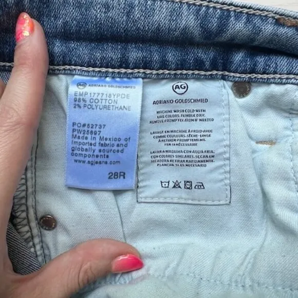 AG Adriano Goldschmied Farrah Skinny Ankle Jeans