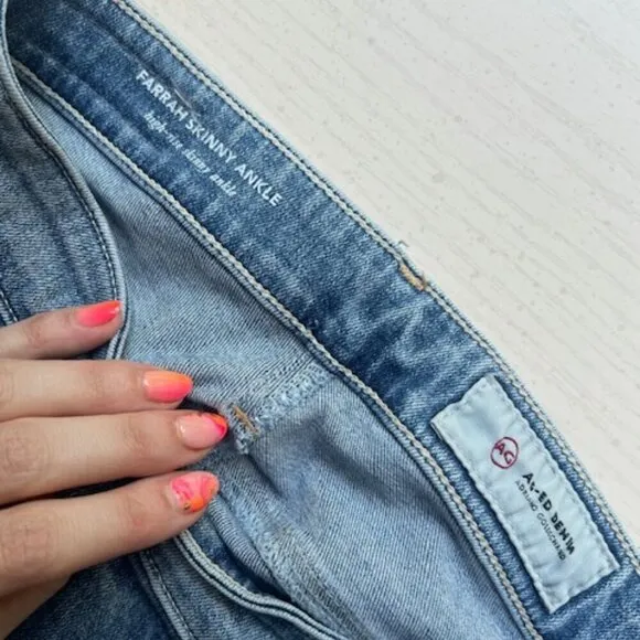 AG Adriano Goldschmied Farrah Skinny Ankle Jeans