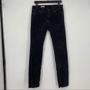 AG Adriano Goldschmied Women's Premiere Skinny Straight Distressed Faded Jean