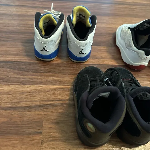 Air Jordan Sneakers Set, Size: 7C &amp; 8C