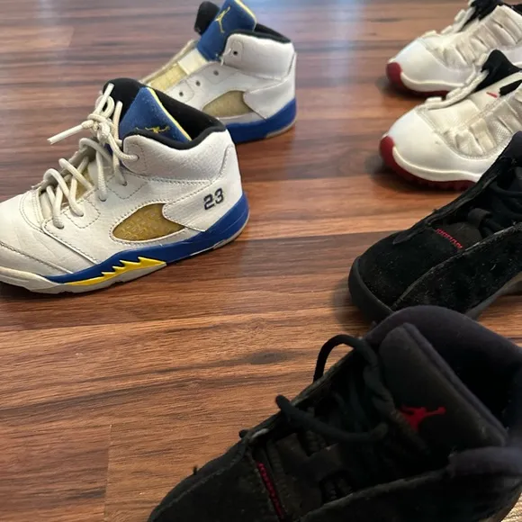 Air Jordan Sneakers Set, Size: 7C &amp; 8C