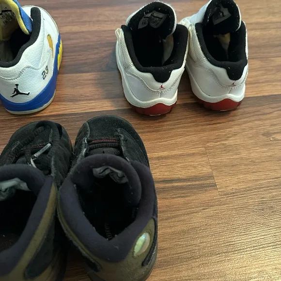 Air Jordan Sneakers Set, Size: 7C &amp; 8C