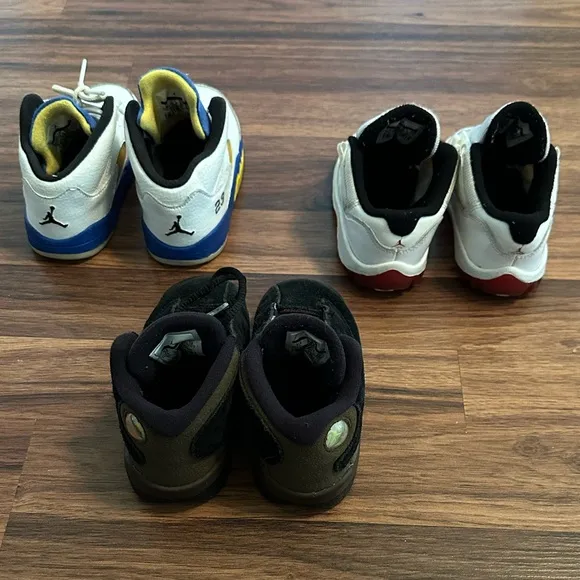 Air Jordan Sneakers Set, Size: 7C &amp; 8C