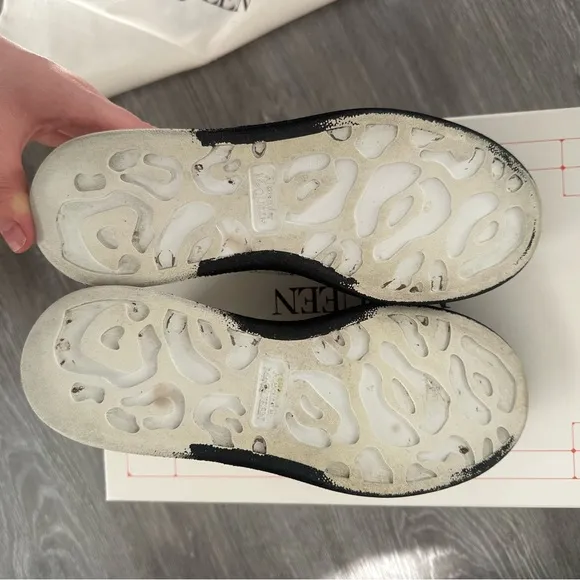 Alexander McQueen oversized Black and White Sneakers