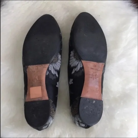 Alexander McQueen Silk Smoking Loafer Flats