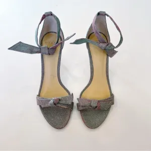 Alexandre Birman Multicolor Stellar Metallic Clarita Knotted Strap Sandal 39.5