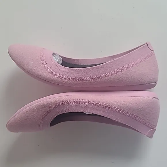 Allbirds Wool Breezers Ballet Flats Pink Size 10