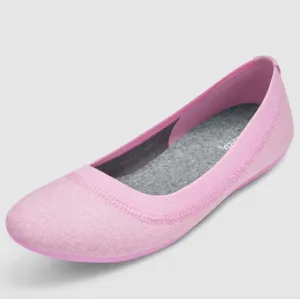 Allbirds Wool Breezers Ballet Flats Pink Size 10