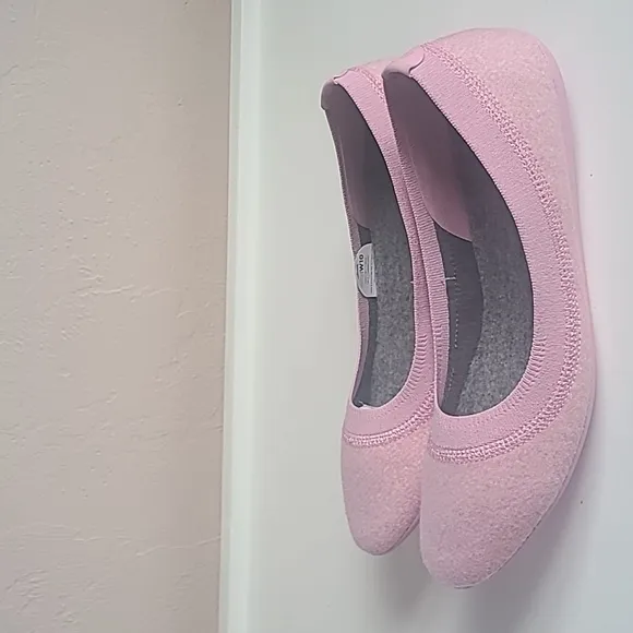 Allbirds Wool Breezers Ballet Flats Pink Size 10