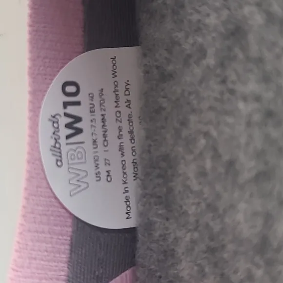 Allbirds Wool Breezers Ballet Flats Pink Size 10