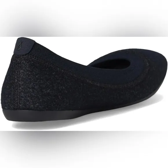 Allbirds Wool Breezers Ballet Flats Shoes Women’s 9 Heathered Black Like New